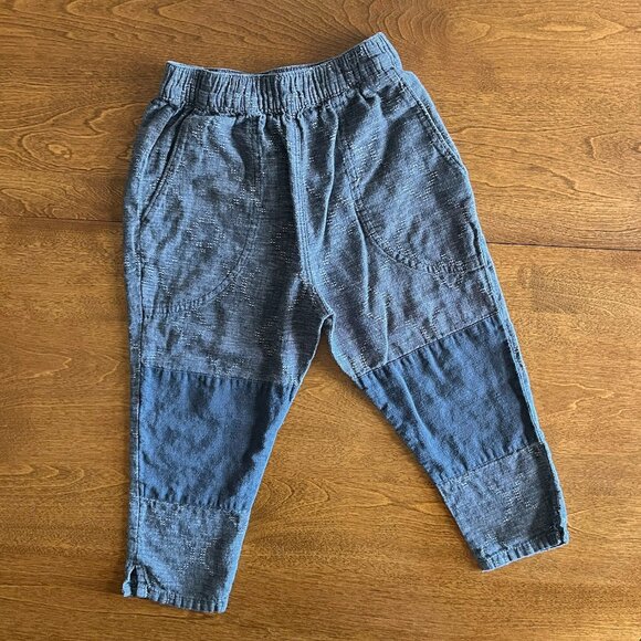 Patagonia blue hemp pants 4T - Picture 1 of 10